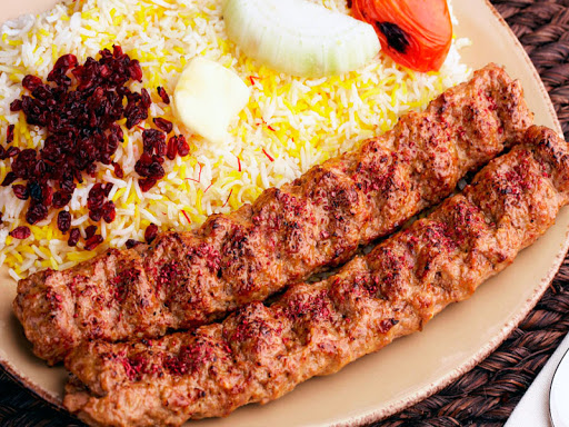 چلو کباب کوبیده